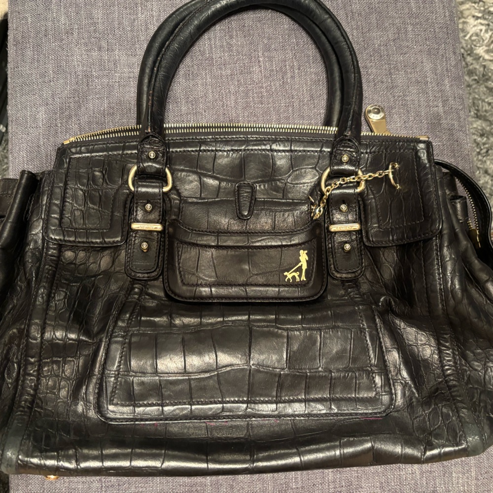Henri Bendel Large Handbag -Black